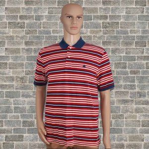 Brooks Brothers Red Striped Polo Shirt
